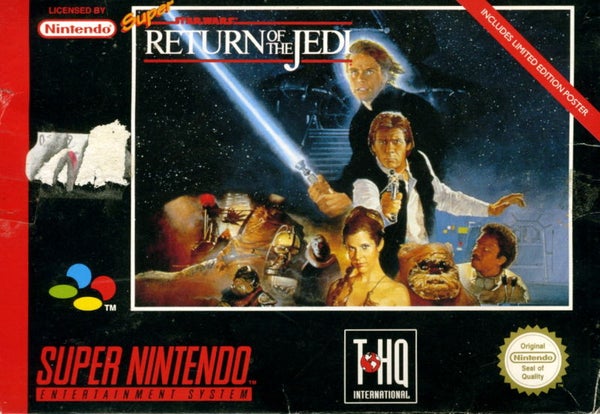 Super Star Wars Return of the Jedi SNES (k&auml;ytetty)