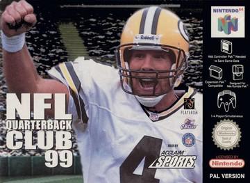NFL Quarterback Club 99 N64 (k&auml;ytetty)