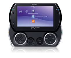 PSP Go Musta (k&auml;ytetty)