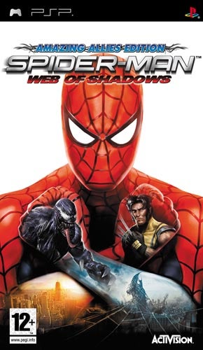 Spiderman: Web of Shadows PSP