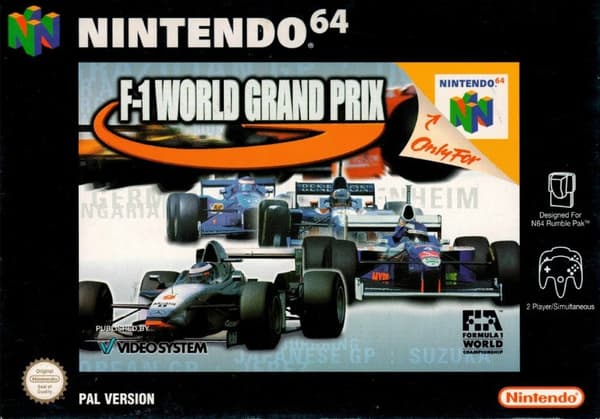 F-1 World Grand Prix N64 (k&auml;ytetty)
