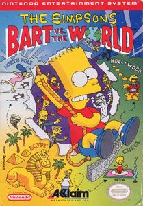 The Simpsons Bart vs The World NES (k&auml;ytetty)