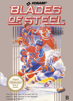 Blades of Steel NES (k&auml;ytetty)