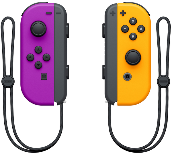 Nintendo Switch Joy-Con Pari Neon Purple/Neon Orange