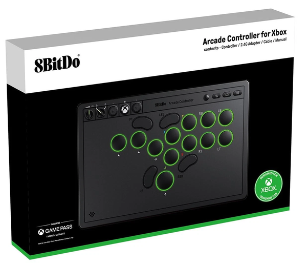 8BitDo Arcade Controller Xbox/PC Black