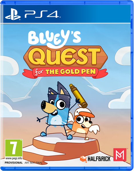Bluey's Quest for the Gold Pen PS4