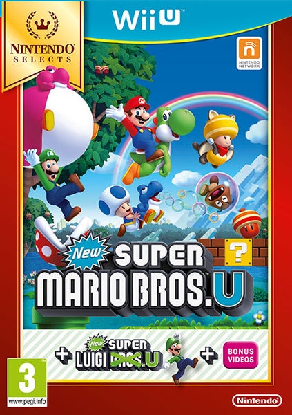 New Super Mario Bros U + New Super Luigi U Classics Wii U