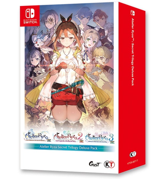 Atelier Ryza Secret Trilogy Deluxe Pack Switch (Import)