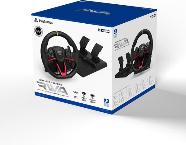 Hori RWA Wireless Racing Wheel Apex ratti ja polkimet, PS5, PS4, PC