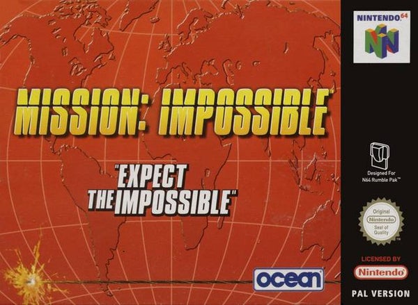 Mission Impossible N64 (k&auml;ytetty)