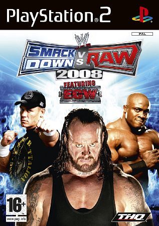 WWE Smackdown vs Raw 2008 PS2
