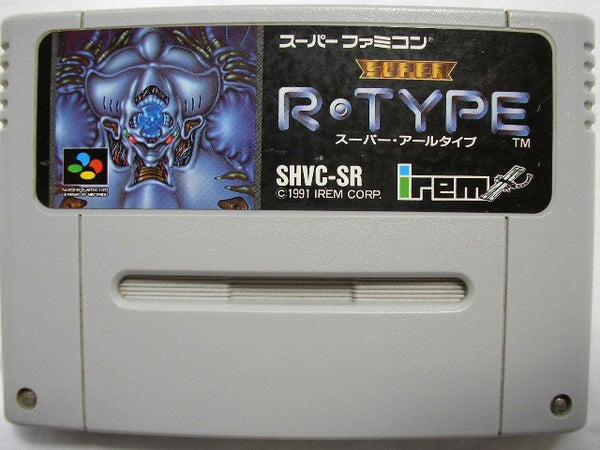 Super R-Type SNES (k&auml;ytetty)