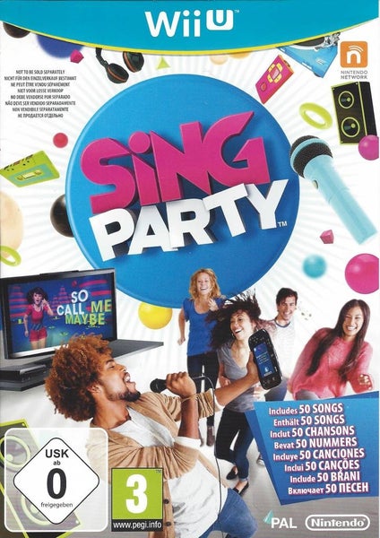 Sing Party Wii U