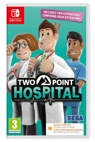 Two Point Hospital Switch (Code in a box)