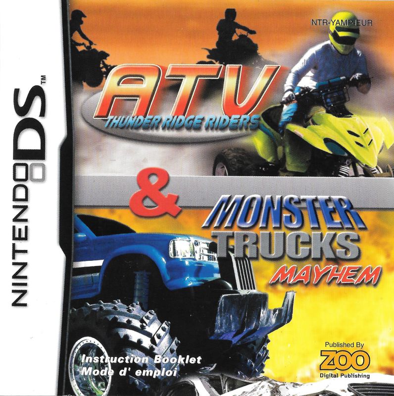 ATV Thunder Ridge Riders & Monster Trucks Mayhem DS