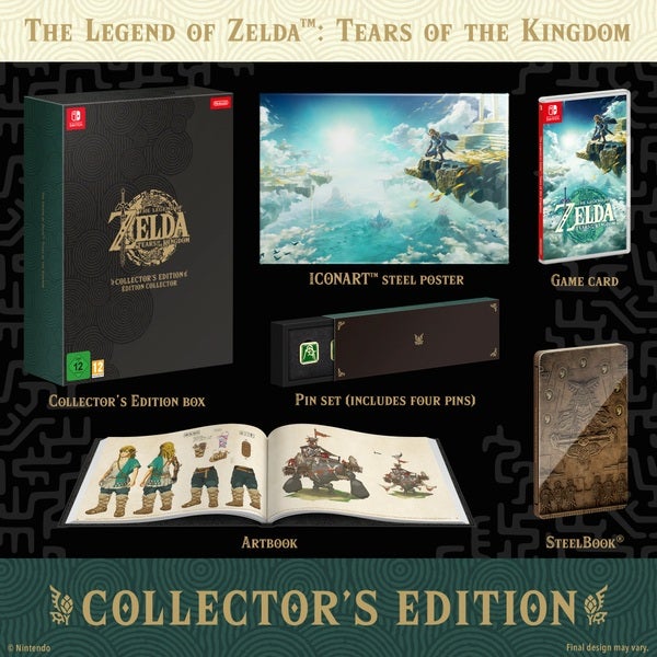 The Legend of Zelda: Tears of the Kingdom Collector's Edition Switch