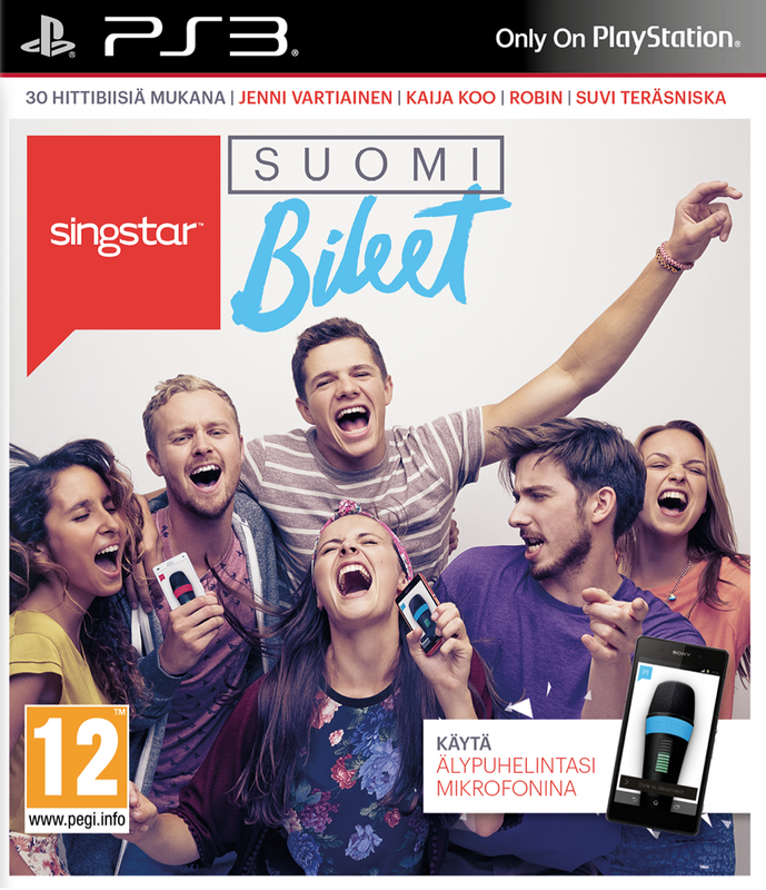 Singstar SuomiBileet PS3