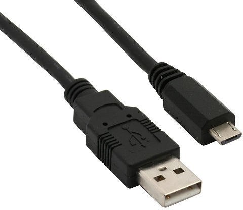 Micro-USB data- ja latauskaapeli PS4 XBOX One 1m
