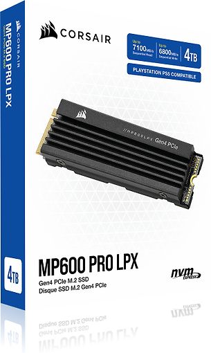 PS5 lis&auml;muisti Corsair SSD MP600 PRO LPX 8Tb