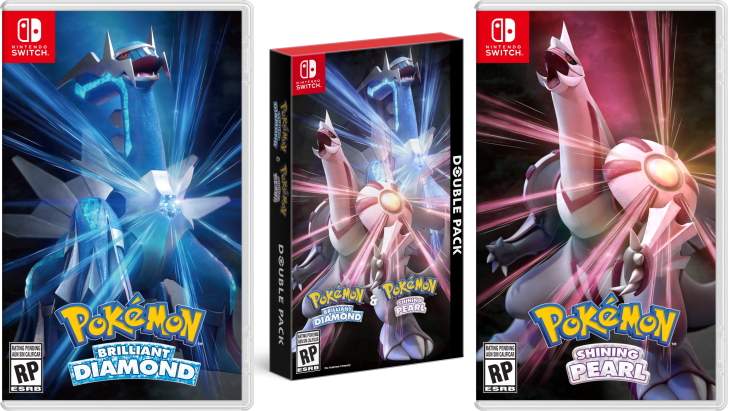 Pokemon Brilliant Diamond & Shining Pearl Dual Pack Switch
