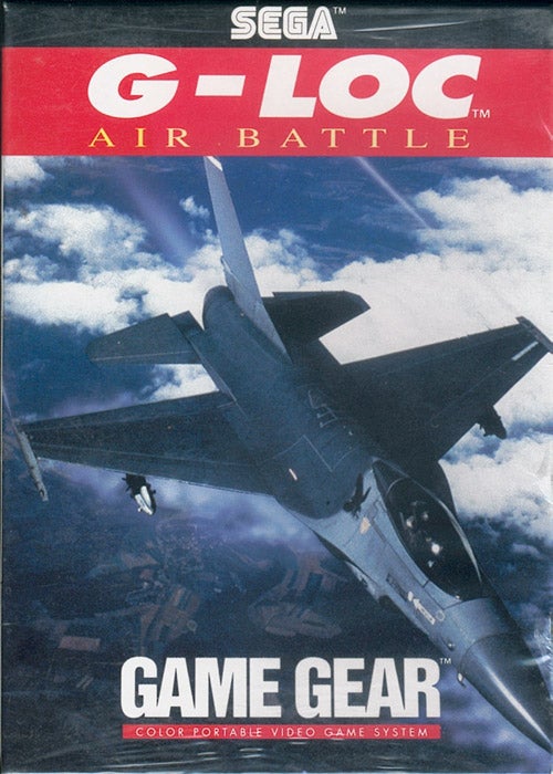 G-LOC Air Battle Game Gear (k&auml;ytetty)