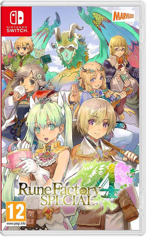 Rune Factory 4 Special Switch kansikuva