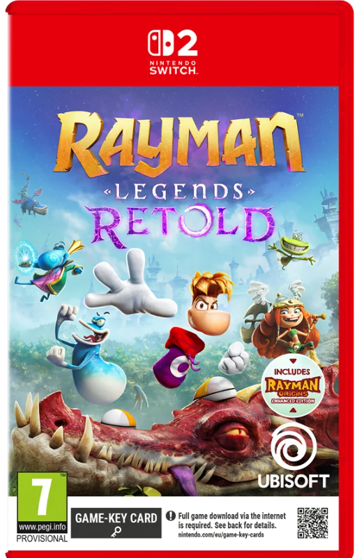 Rayman Legends Retold Switch 2