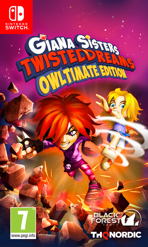 Giana Sisters: Twisted Dreams Owltimate Edition kansikuva