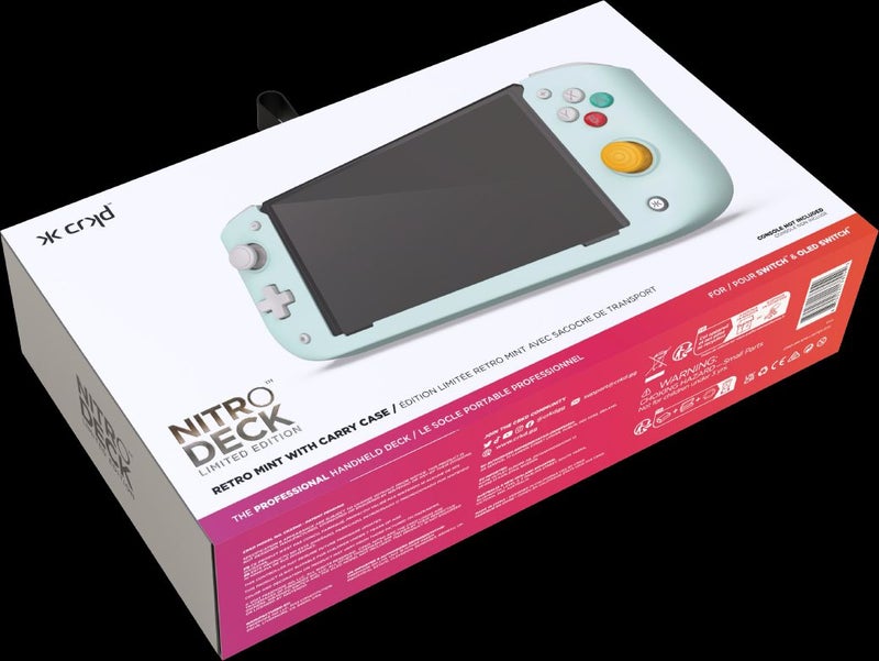 CRKD Nitro Deck Limited Retro Mint Edition Switch