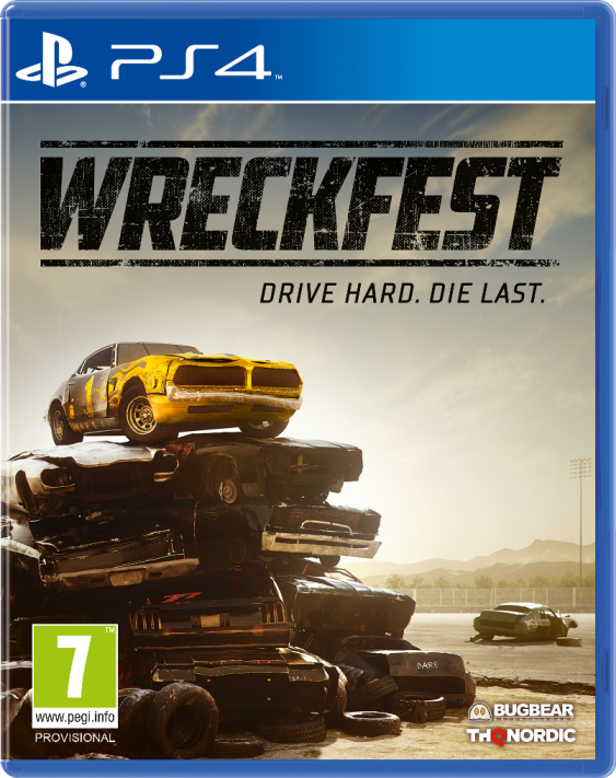 Wreckfest PS4 kansikuva