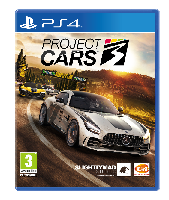 Project Cars 3 PS4 kansikuva
