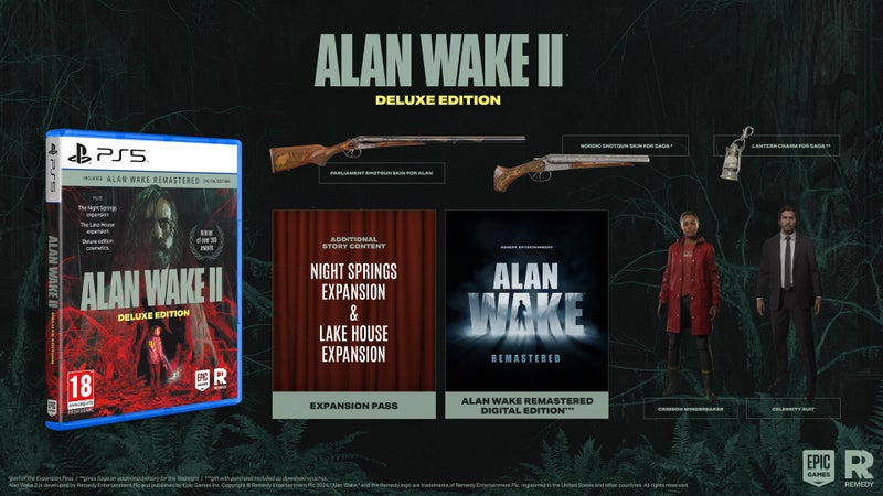 Alan Wake II Deluxe Edition PS5