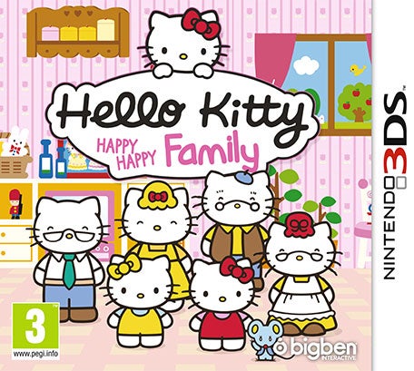Hello Kitty Happy Happy Family 3DS