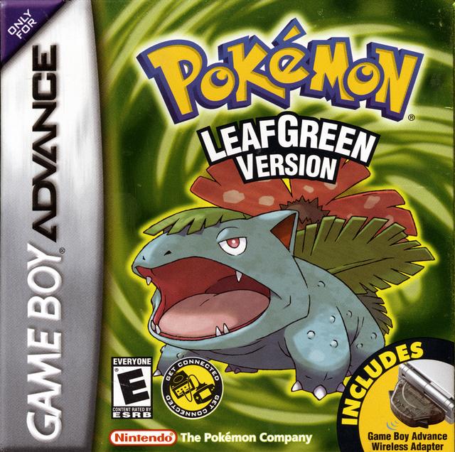 Pokemon Leaf Green GBA