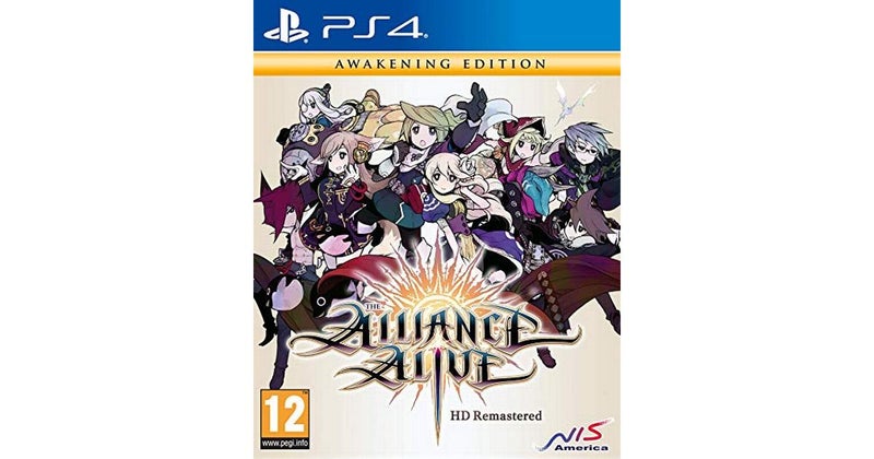 The Alliance Alive HD Remastered PS4