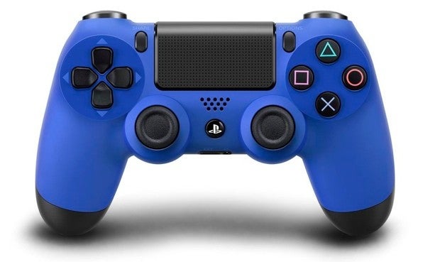 Dualshock 4 Blue (k&auml;ytetty)