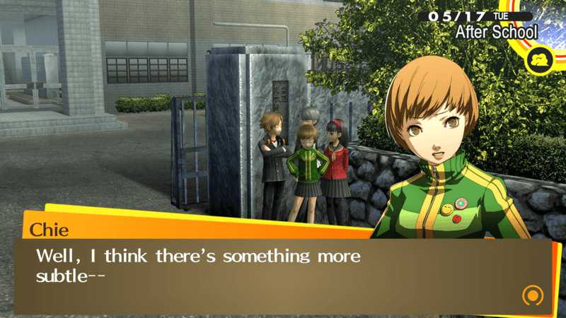 Persona 4 Golden PS Vita