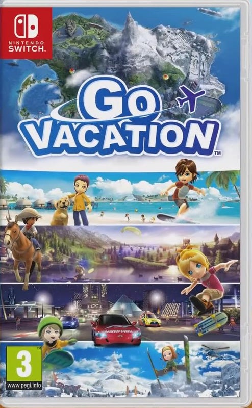 GO VACATION Switch kansikuva