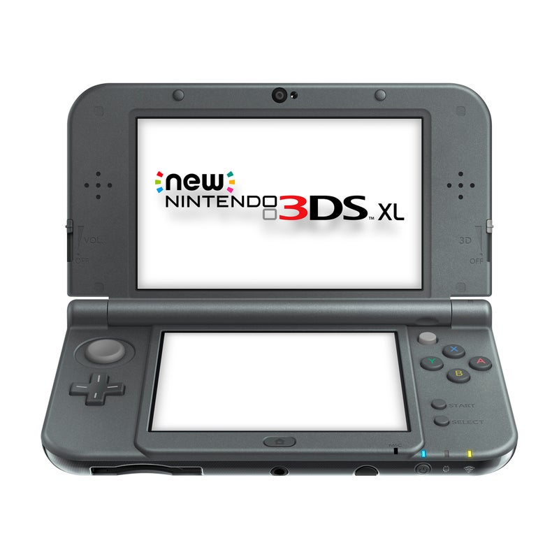 New Nintendo 3DS XL Metallic Black (k&auml;ytetty)