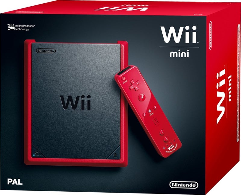 Nintendo Wii Mini Punainen (K&auml;ytetty)