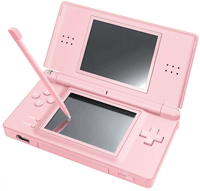 Nintendo DS Lite Vaaleanpunainen (k&auml;ytetty)