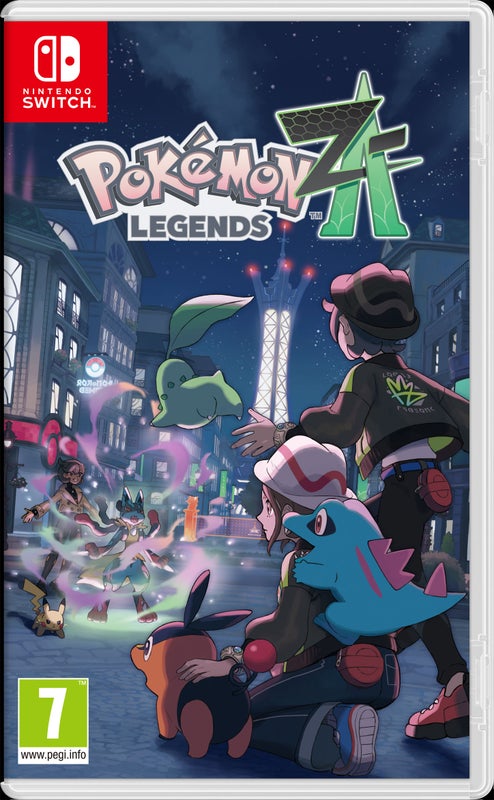 Pokemon Legends Z-A Switch