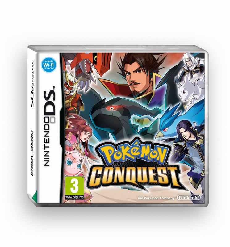 Pokemon Conquest Nintendo DS kansikuva