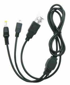 USB-lataus- ja datakaapeli PSP