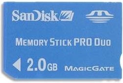 PSP Muistikortti 2GB (k&auml;ytetty)