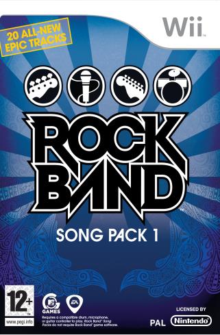 Rock Band song Pack 1 Wii