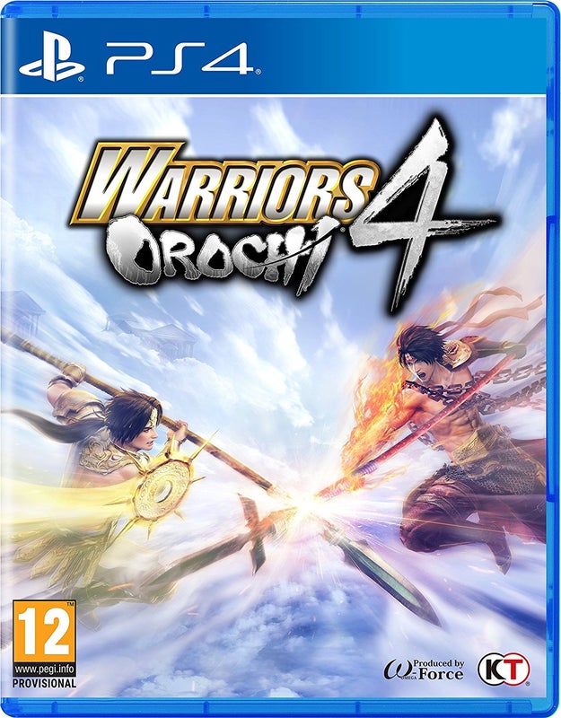 Warriors Orochi 4 PS4 kansikuva