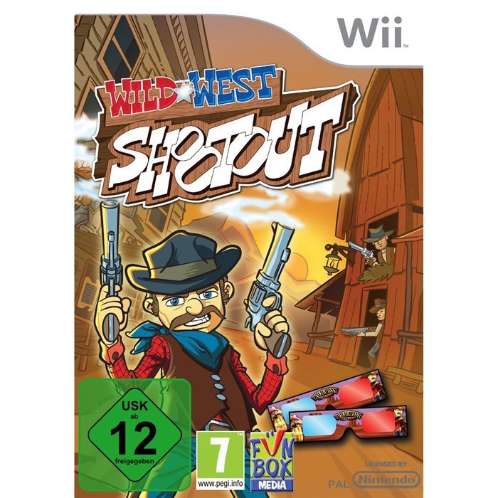 Wild West Shootout Wii (k&auml;ytetty)