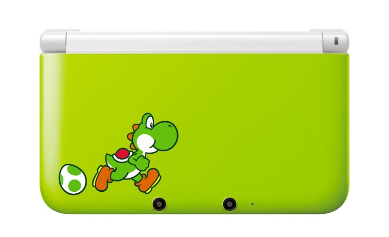 3DS XL Yoshi Special Edition (k&auml;ytetty) CIB
